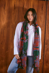 One Hundred Stars - Pagoda Forest Scarf
